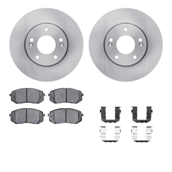  R1 Concepts® - eLINE Series Front Brake Kit with Ceramic Pads