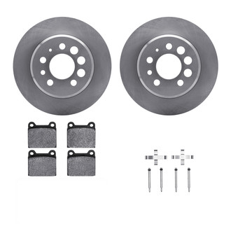 R1 Concepts® - eLINE Series Rear Brake Kit with Ceramic Pads