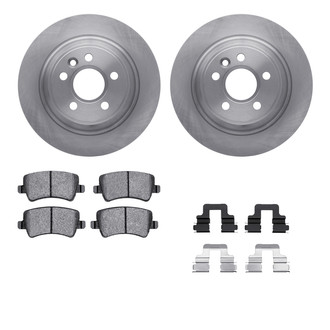 R1 Concepts® - eLINE Series Rear Brake Kit with Ceramic Pads