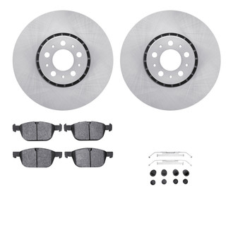 R1 Concepts® - eLINE Series Front Brake Kit with Ceramic Pads