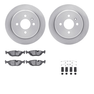 R1 Concepts® - eLINE Series Rear Brake Kit with Ceramic Pads