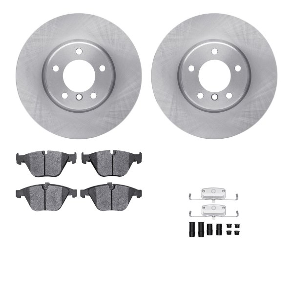  R1 Concepts® - eLINE Series Front Brake Kit with Ceramic Pads