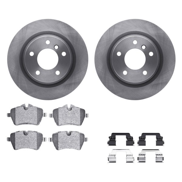  R1 Concepts® - eLINE Series Front Brake Kit with Ceramic Pads