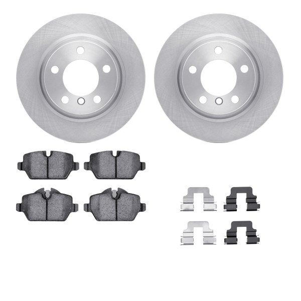  R1 Concepts® - Rear Brake Kit with Ceramic Pads