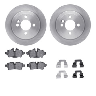 R1 Concepts® - eLINE Series Rear Brake Kit with Ceramic Pads