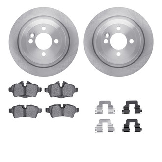 R1 Concepts® - eLINE Series Rear Brake Kit with Ceramic Pads