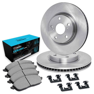 R1 Concepts® - Brake Kit with Ceramic Pads