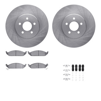 R1 Concepts® - eLINE Series Front Brake Kit with Ceramic Pads