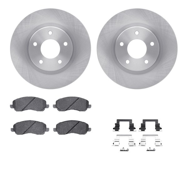  R1 Concepts® - eLINE Series Front Brake Kit with Ceramic Pads