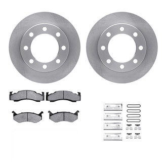 R1 Concepts® - eLINE Series Front Brake Kit with Ceramic Pads