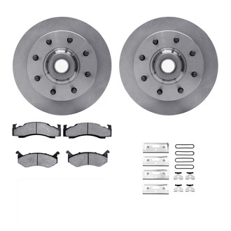 R1 Concepts® - eLINE Series Front Brake Kit with Ceramic Pads