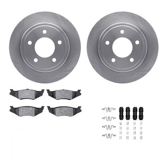 R1 Concepts® - eLINE Series Rear Brake Kit with Ceramic Pads