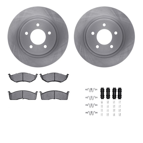  R1 Concepts® - eLINE Series Front Brake Kit with Ceramic Pads