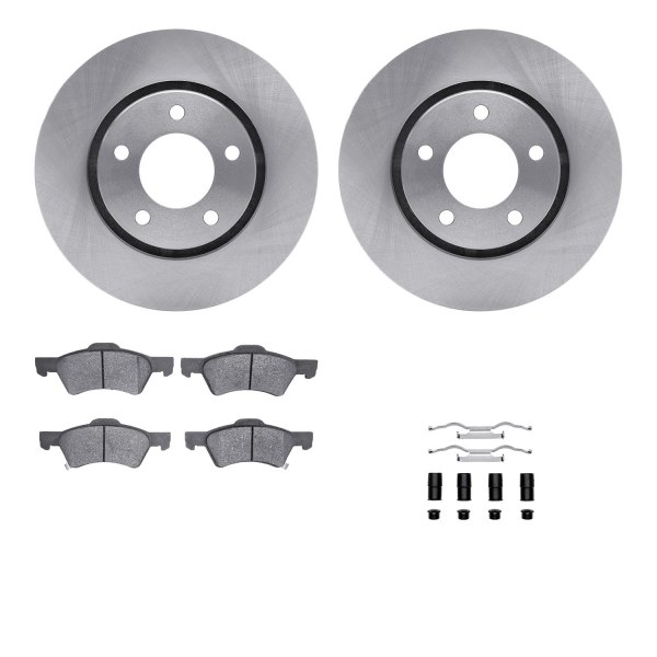  R1 Concepts® - eLINE Series Front Brake Kit with Ceramic Pads