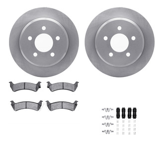 R1 Concepts® - eLINE Series Rear Brake Kit with Ceramic Pads
