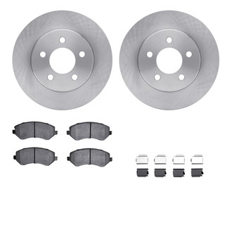 R1 Concepts® - eLINE Series Front Brake Kit with Ceramic Pads