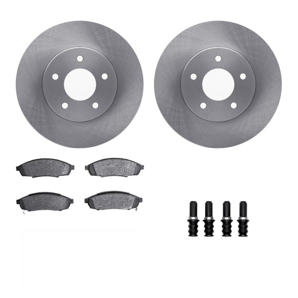  R1 Concepts® - eLINE Series Front Brake Kit with Ceramic Pads