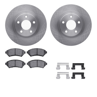 R1 Concepts® WFWH1-45012 - eLINE Series Front Brake Kit with Ceramic Pads