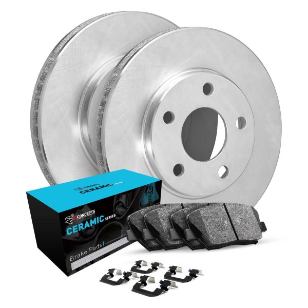  R1 Concepts® - eLINE Series Front Brake Kit with Ceramic Pads