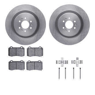 R1 Concepts® - eLINE Series Rear Brake Kit with Ceramic Pads