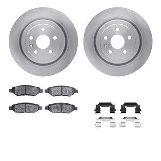 R1 Concepts® - eLINE Series Rear Brake Kit with Ceramic Pads