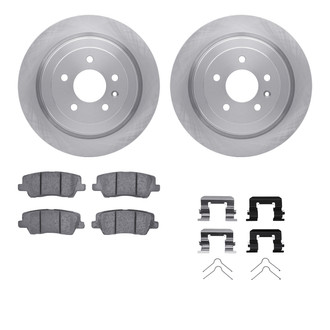 R1 Concepts® - eLINE Series Rear Brake Kit with Ceramic Pads