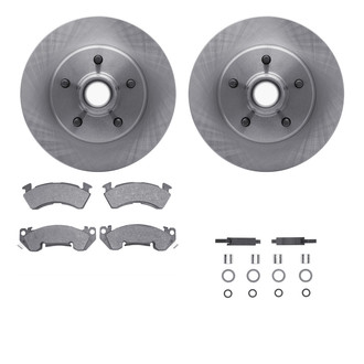R1 Concepts® - eLINE Series Front Brake Kit with Ceramic Pads