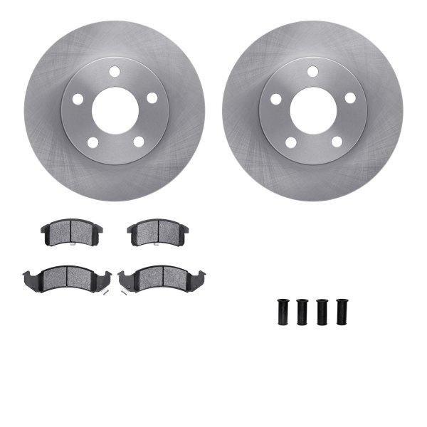  R1 Concepts® - eLINE Series Front Brake Kit with Ceramic Pads