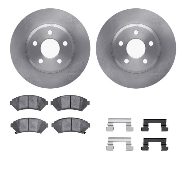  R1 Concepts® - eLINE Series Front Brake Kit with Ceramic Pads