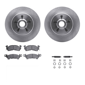 R1 Concepts® WFWH1-48004 - eLINE Series Front Brake Kit with Ceramic Pads