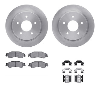 R1 Concepts® - eLINE Series Rear Brake Kit with Ceramic Pads