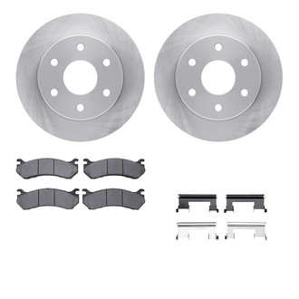 R1 Concepts® WFWH1-48038 - eLINE Series Front Brake Kit with Ceramic Pads