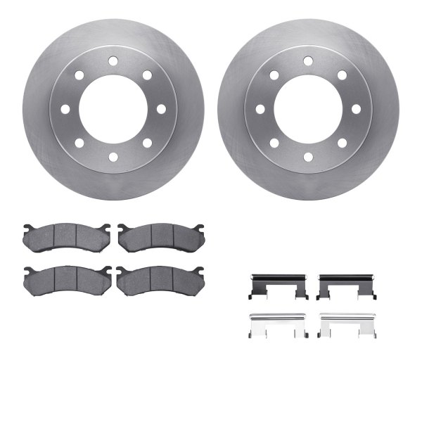  R1 Concepts® - eLINE Series Rear Brake Kit with Ceramic Pads