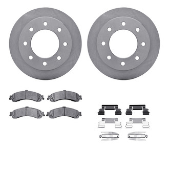 R1 Concepts® - eLINE Series Rear Brake Kit with Ceramic Pads