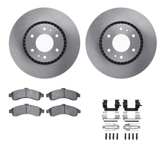 R1 Concepts® - eLINE Series Front Brake Kit with Ceramic Pads