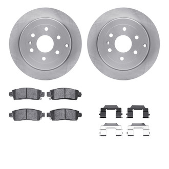 R1 Concepts® - eLINE Series Rear Brake Kit with Ceramic Pads