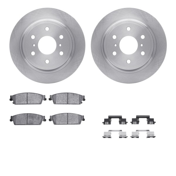  R1 Concepts® - eLINE Series Rear Brake Kit with Ceramic Pads