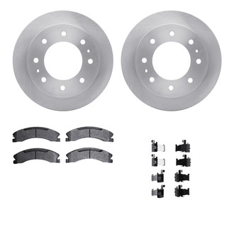 R1 Concepts® - eLINE Series Rear Brake Kit with Ceramic Pads