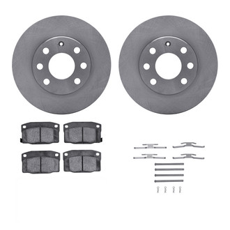 R1 Concepts® - eLINE Series Front Brake Kit with Ceramic Pads