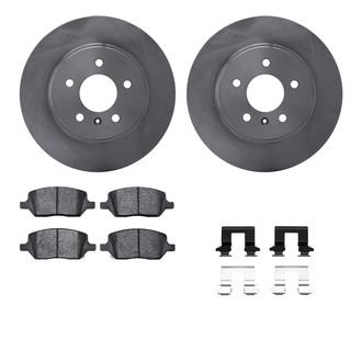 R1 Concepts® - eLINE Series Rear Brake Kit with Ceramic Pads