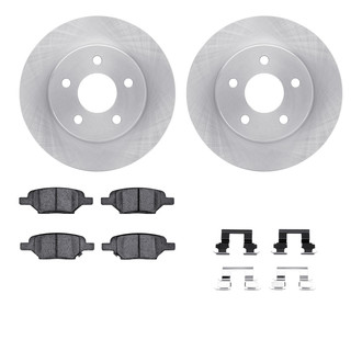 R1 Concepts® - eLINE Series Rear Brake Kit with Ceramic Pads