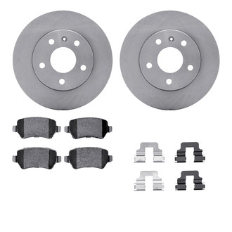 R1 Concepts® - eLINE Series Rear Brake Kit with Ceramic Pads