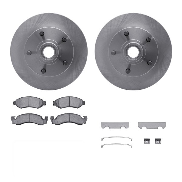  R1 Concepts® - eLINE Series Front Brake Kit with Ceramic Pads