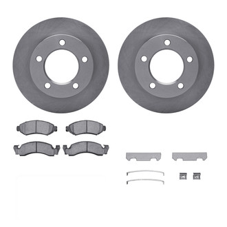 R1 Concepts® WFWH1-54020 - eLINE Series Front Brake Kit with Ceramic Pads