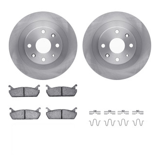 R1 Concepts® - eLINE Series Rear Brake Kit with Ceramic Pads