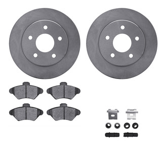 R1 Concepts® - eLINE Series Front Brake Kit with Ceramic Pads