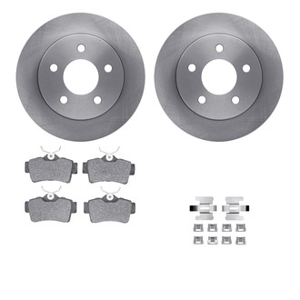 R1 Concepts® - eLINE Series Rear Brake Kit with Ceramic Pads