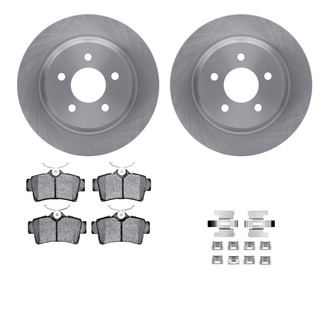 R1 Concepts® - eLINE Series Rear Brake Kit with Ceramic Pads