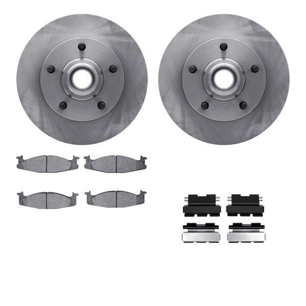  R1 Concepts® - eLINE Series Front Brake Kit with Ceramic Pads