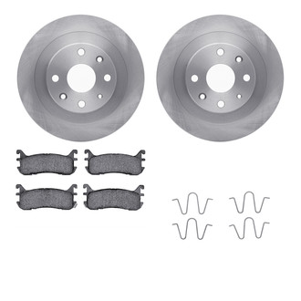 R1 Concepts® WFWH1-54099 - eLINE Series Rear Brake Kit with Ceramic Pads